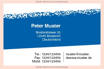 Visitenkarten Euroformat