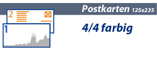 Mail Postkarten 125x235 DL 4/4