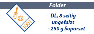 Folder 8seitig Offsetdruck 