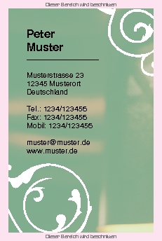 Visitenkarten Euroformat