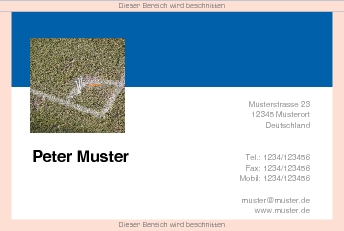 Visitenkarten Euroformat