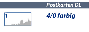 Mail Postkarten DL 4/0