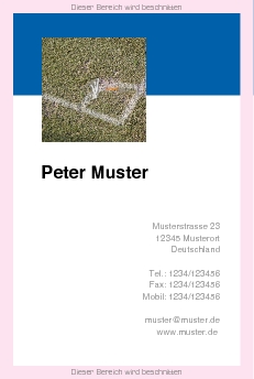 Visitenkarten Euroformat