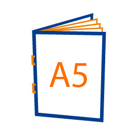 Broschüre Bilderdruckpapier A5 vollfarbig