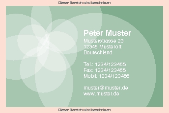 Visitenkarten Euroformat