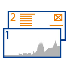 Mail Postkarten DL 4/1