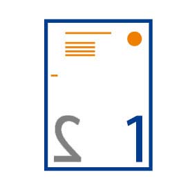 Speedmailing A4 4/1 Offsetdruck